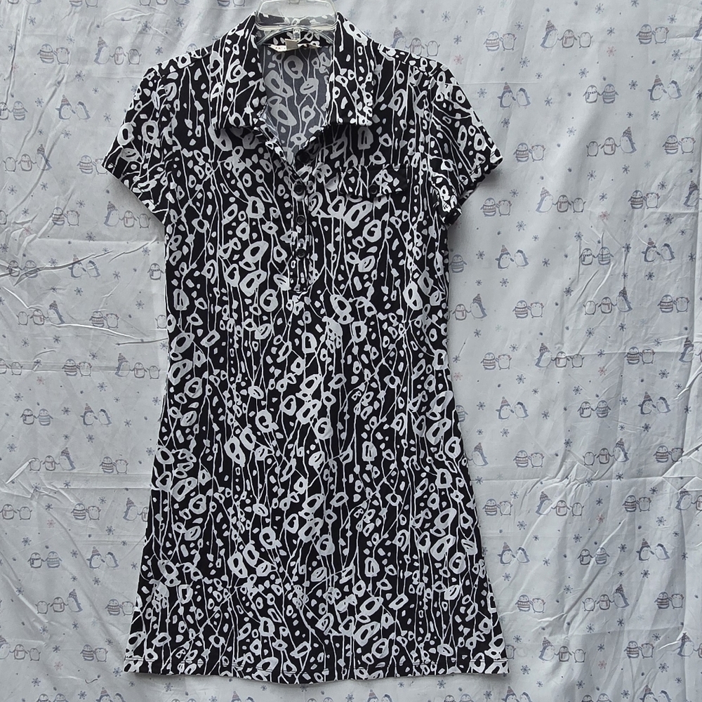 Black and white AA Studio AA Mini Dress